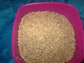 Eintopf vom Hähnchen an geräuchertem Grünkern - Freekeh - Rezept