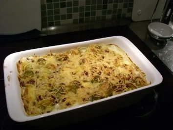 Rosenkohl-Auflauf - Rezept