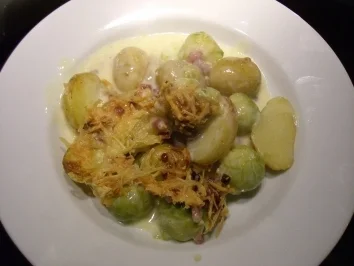 Rosenkohl-Auflauf - Rezept