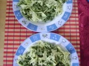 Hackfleischnudeln mit Spinat - Rezept