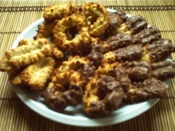 Spritzgebäck-nach dem Rezept der Mutter meiner Freundin - Rezept