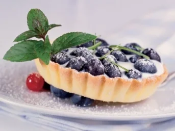 Heidelbeer-Buttermilch-Tartelettes - Rezept