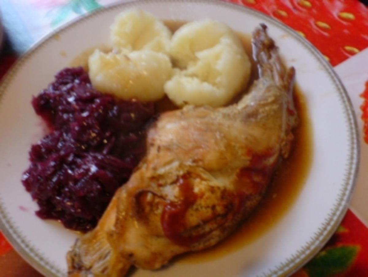 Kaninchenbraten - Rezept