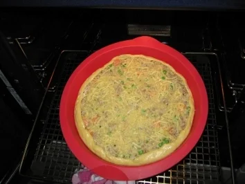 Rezept: Hackfleisch-Schmand-Torte Hackfleisch-Schmand-Torte - Rezept