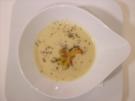 Kartoffelsuppe mit Cranberries, Pfifferlingen und Rosmarin - Rezept