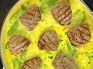 Melonengemüse mit Kalbssteaks - Rezept