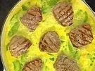 Melonengemüse mit Kalbssteaks - Rezept