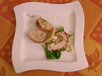 Pulpo in Zitronen-Kräuter Marinade - Rezept