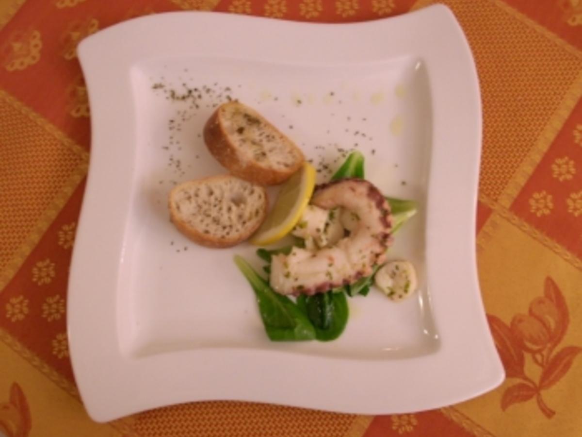 Pulpo in Zitronen Kräuter Marinade - 164 kcal/100g