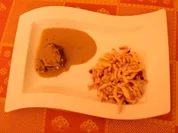 Damhirschrücken in Haselnusskruste - Rezept