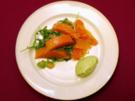 Avocadoeis mit Rauchlachs - Rezept