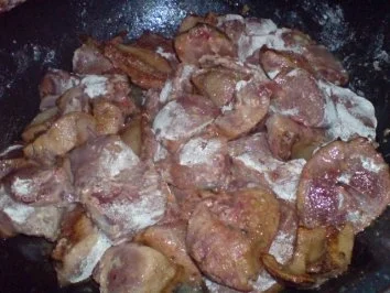 Rezept: Lebergulasch Bild Nr. 6 Lebergulasch - Rezept - Bild Nr. 6