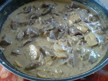 Rezept: Lebergulasch Bild Nr. 16 Lebergulasch - Rezept - Bild Nr. 16