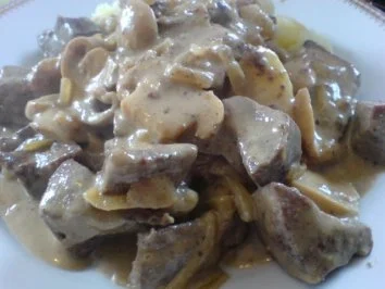 Rezept: Lebergulasch Bild Nr. 18 Lebergulasch - Rezept - Bild Nr. 18