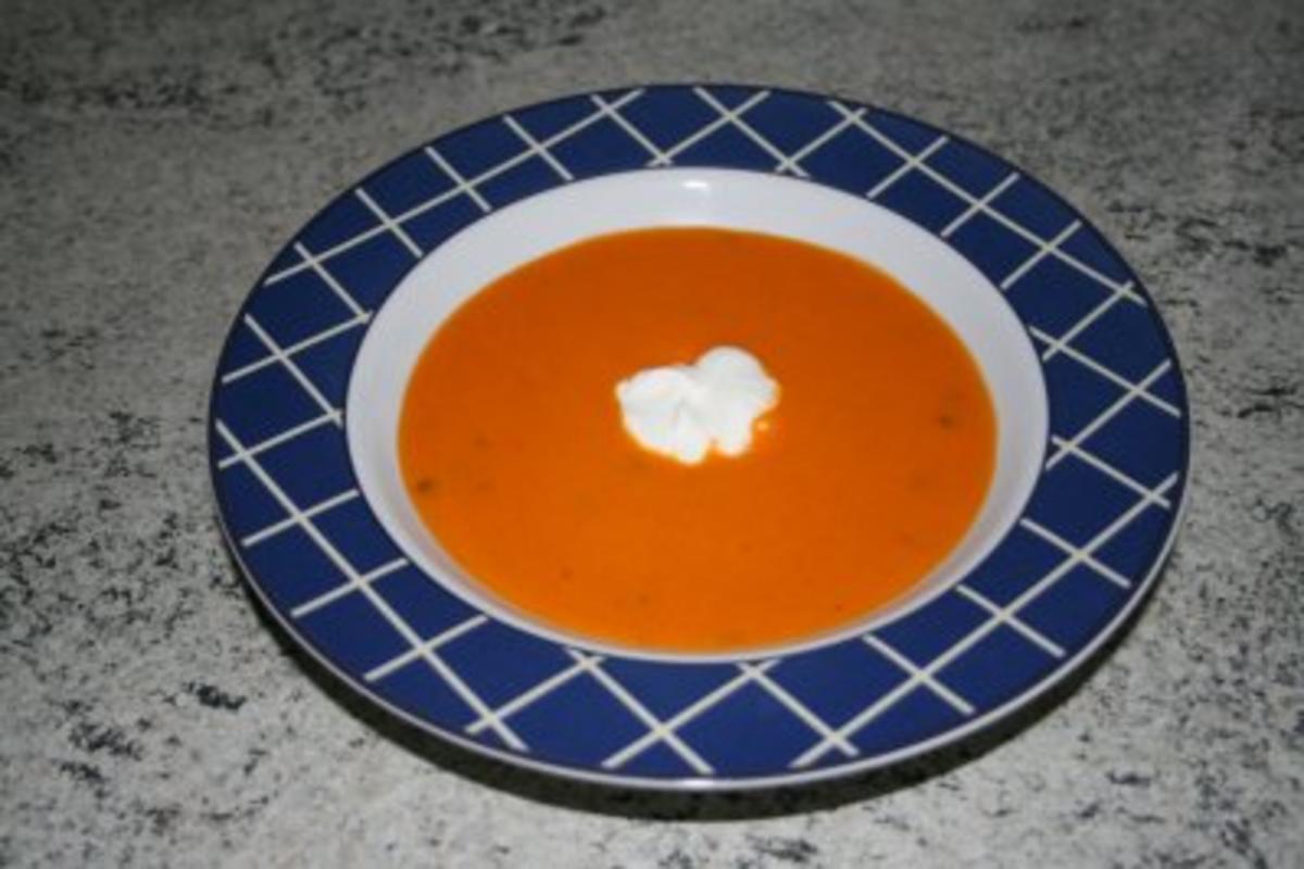 Tomaten-Karottensuppe - Rezept mit Bild - kochbar.de