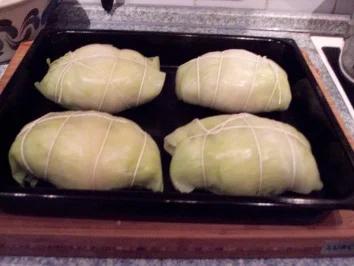 Rezept: Weißkohlrouladen Weißkohlrouladen - Rezept