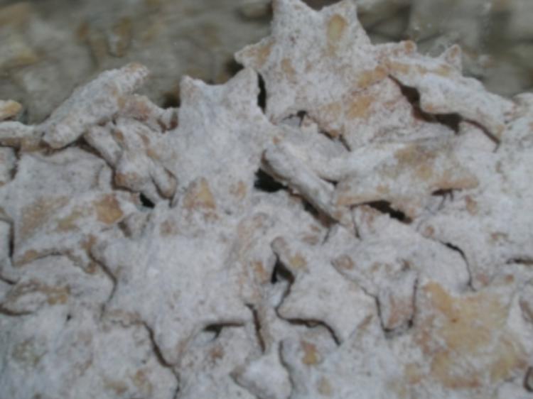 Essigsterne ungewöhnliche Weihnachtskekse ;) - Rezept mit Bild