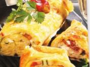 Pfannkuchenrolle vom Blech - Rezept