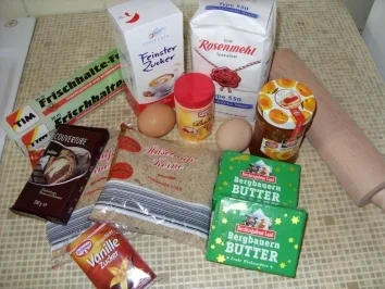 Nussecken - Plätzchen - Rezept - Bild Nr. 2