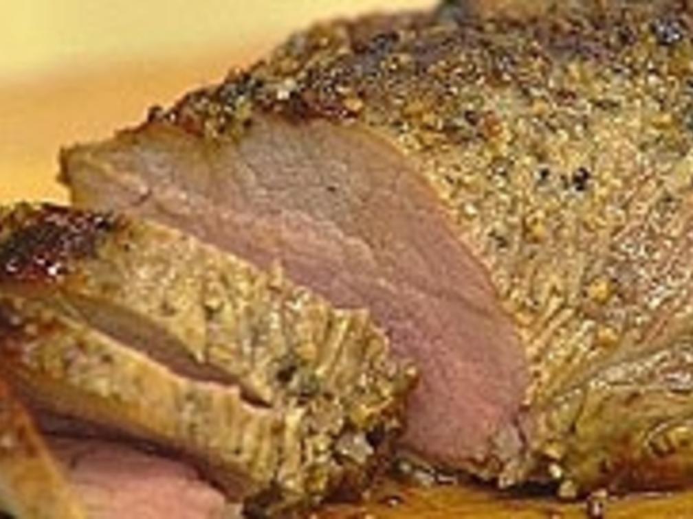 Wildschweinrücken mit Malzbiersoße - 84 kcal/100g