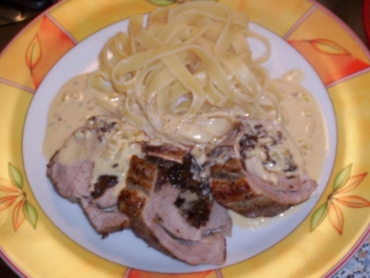 Manu´s Schweinefilet gefüllt mit Pflaumen und Nüssen - Rezept - kochbar.de