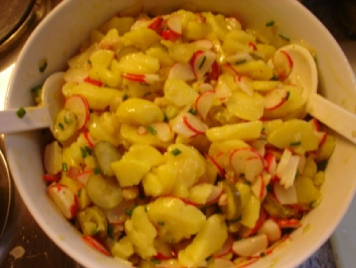 Sächsischer Kartoffelsalat - Rezept