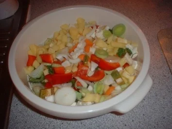 Rezept: bunte Gemüsesuppe bunte Gemüsesuppe - Rezept