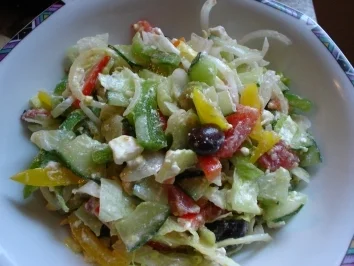 Griechischer Bauernsalat - Rezept