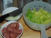 Pasta mit Wirsing und Bratwurstbrät - Rezept