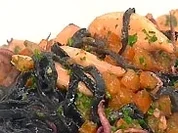 Rezept: Schwarze Pasta mit Calamaretti Schwarze Pasta mit Calamaretti - Rezept