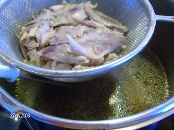 Rezept: Echte Hühnerbrühe - Hausgemacht! Echte Hühnerbrühe - Hausgemacht! - Rezept