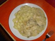 Gnocchi mit Putenfleisch.... - Rezept