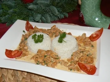 Rezept: pikantes Schweinegeschnetzeltes pikantes Schweinegeschnetzeltes - Rezept