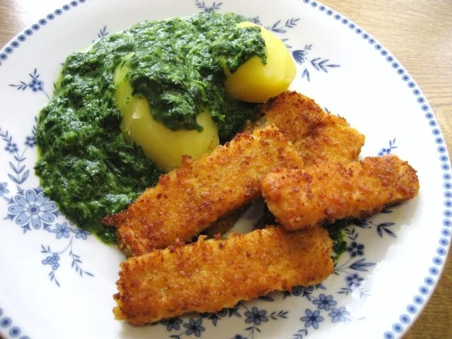 Rahmspinat - einfach - Rezept