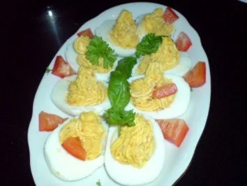 Gefüllte Eier - Rezept - Bild Nr. 8