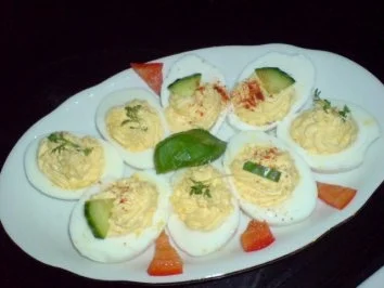 Gefüllte Eier - Rezept - Bild Nr. 9