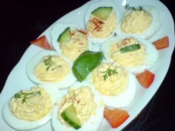 Gefüllte Eier - Rezept - Bild Nr. 3