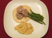 Kalbsroulade an Gnocchi - Rezept