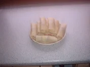 Rezept: Canneloni con Salmone auf Blattspinat-Sahnesoรe Canneloni con Salmone auf Blattspinat-Sahnesoรe - Rezept