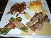 Lammfilet mit Knoblauch - Thymian - Sauce - Rezept