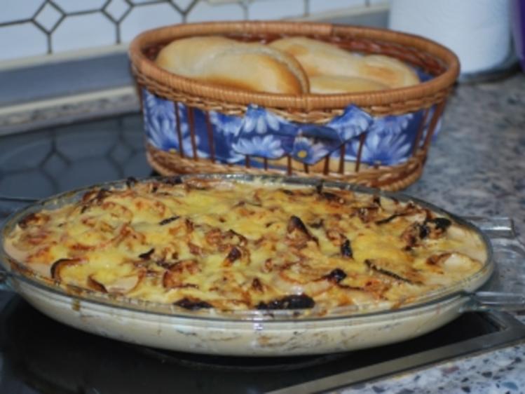 Zwiebel-Sahne-Schnitzel - Rezept mit Bild - kochbar.de