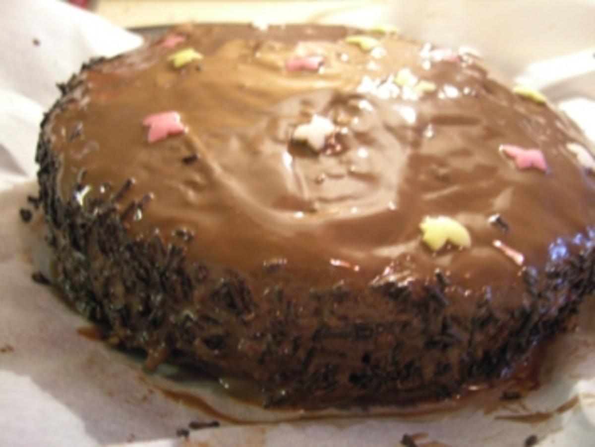 Kuchen: Geburtstags-Stern-Torte: klein aber OHO! ;-) - Rezept