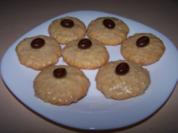 Kokos-Kekse mit Mokkabohnen - Rezept