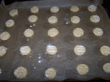 Kokos-Kekse mit Mokkabohnen - Rezept