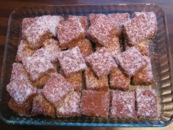 Schoko-Kokos-Würfel - Rezept