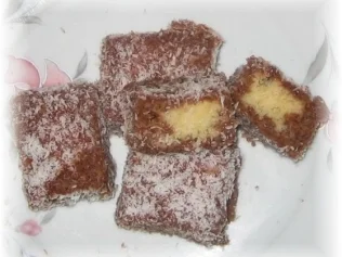 Schoko-Kokos-Würfel - Rezept - Bild Nr. 2