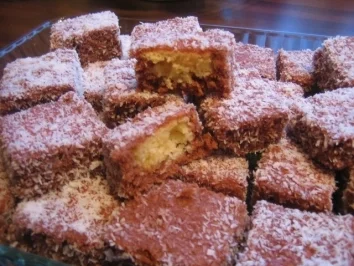 Schoko-Kokos-Würfel - Rezept - Bild Nr. 3