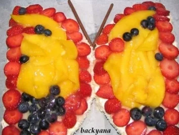 Rezept: Schmetterlingstorte Schmetterlingstorte - Rezept