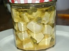 Tomatensulz mit Hähnchenbrust - Rezept