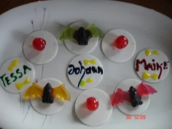 Oblatische Tischkärtchen - Rezept